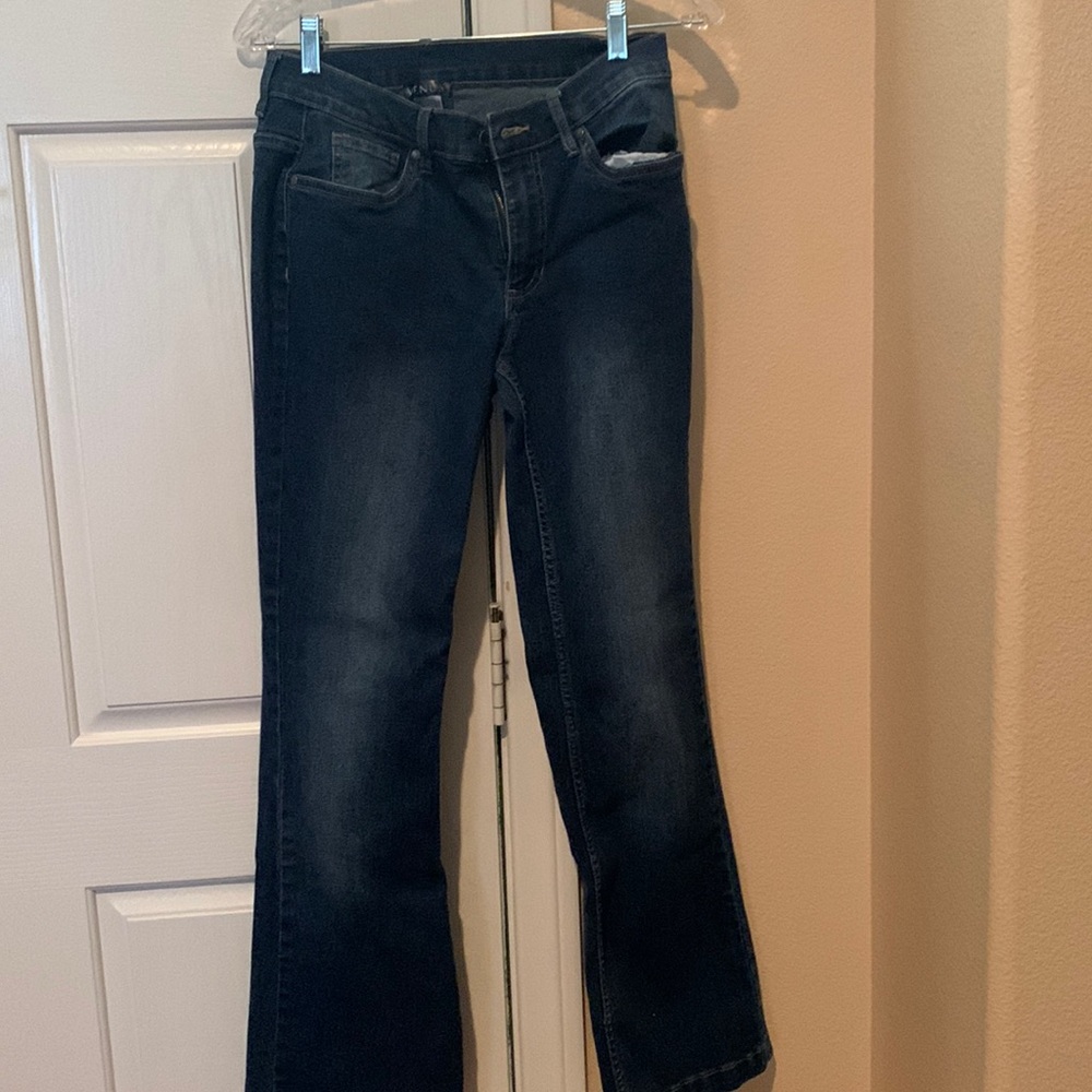 Dark rinse jeans
